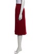 Max Mara Virgin Wool Knee-Length Skirt
