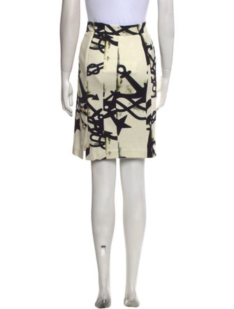 Max Mara Printed Knee-Length Skirt