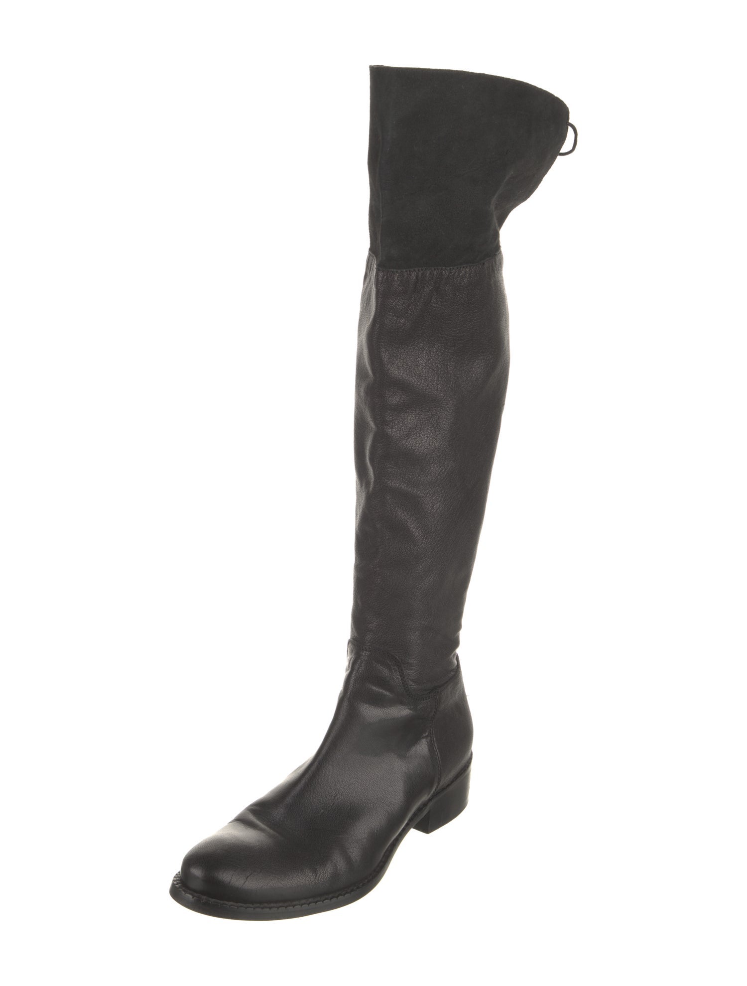 Max Mara Leather Riding Boots