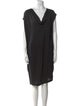 Max Mara Cowl Neck Midi Length Dress