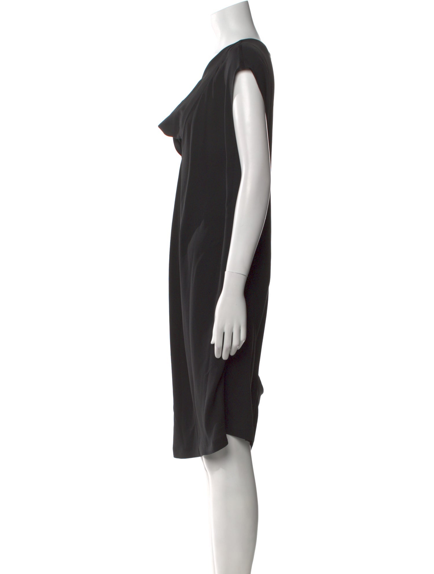 Max Mara Cowl Neck Midi Length Dress