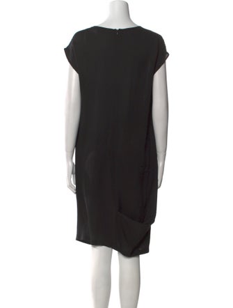 Max Mara Cowl Neck Midi Length Dress