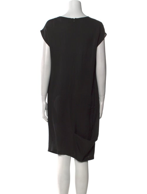 Max Mara Cowl Neck Midi Length Dress