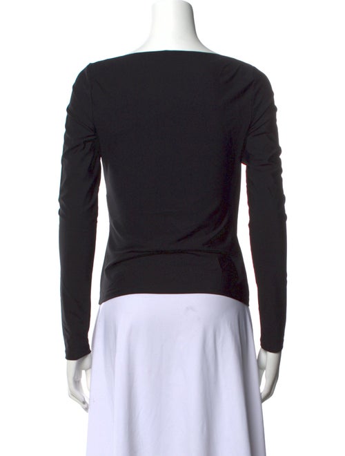 Max Mara V-Neck Long Sleeve Top