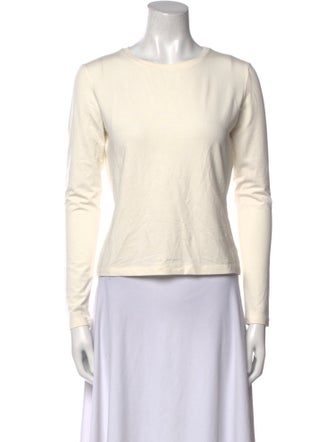 Max Mara Bateau Neckline Long Sleeve Top