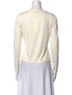 Max Mara Bateau Neckline Long Sleeve Top