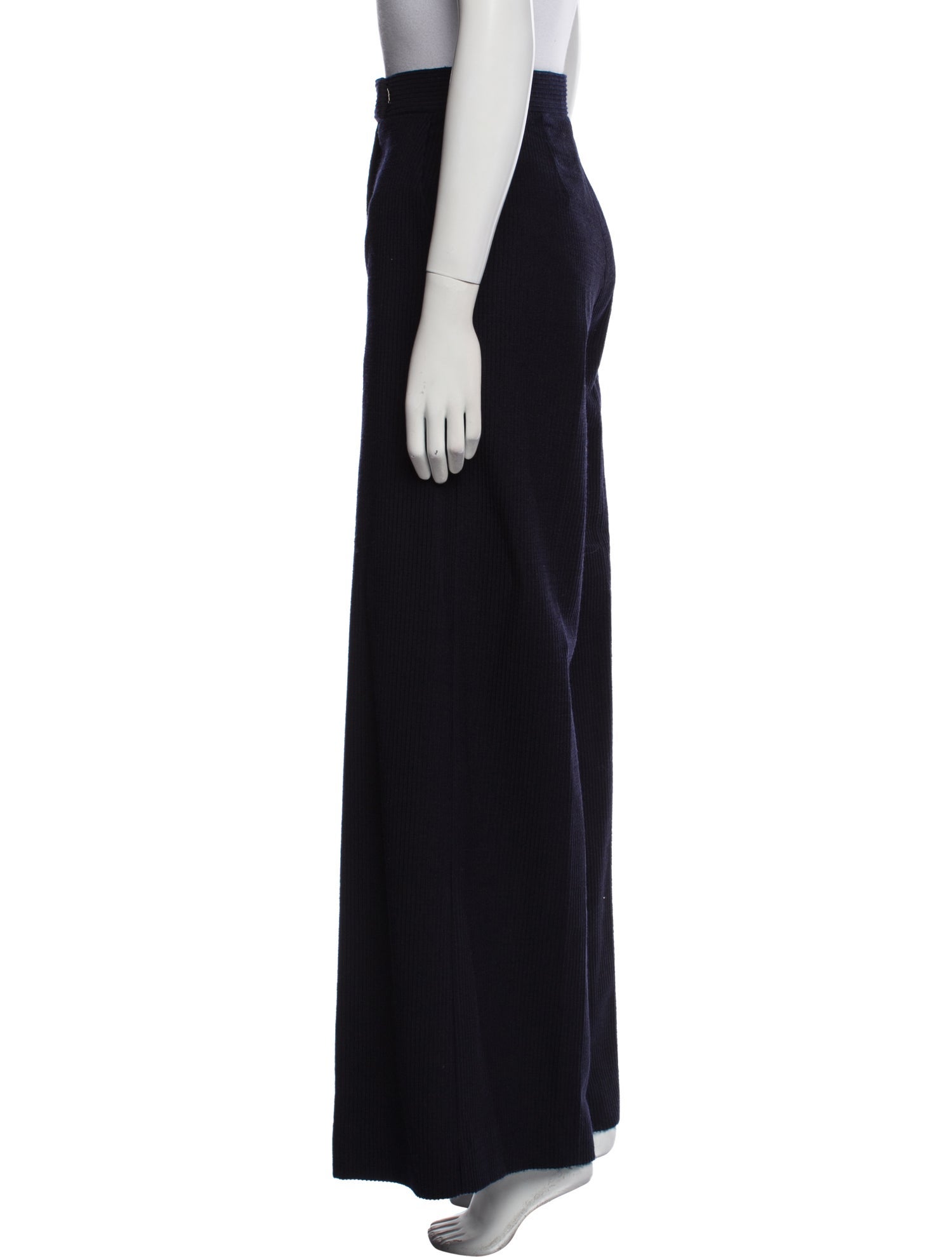 Max Mara Virgin Wool Wide Leg Pants