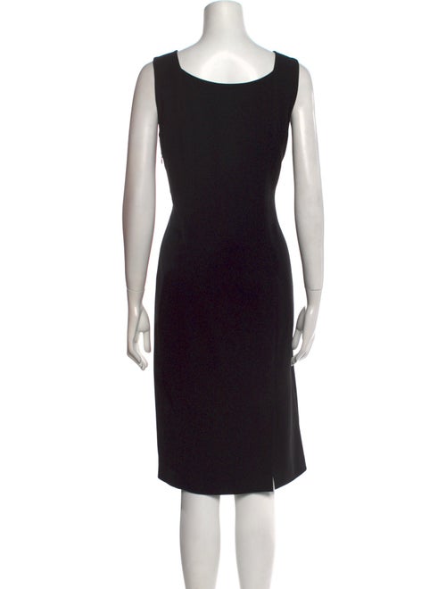 Max Mara Scoop Neck Knee-Length Dress