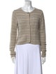Max Mara Striped Scoop Neck Sweater