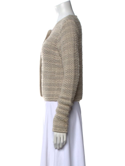 Max Mara Striped Scoop Neck Sweater