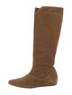 Max Mara Suede Riding Boots