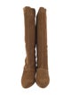 Max Mara Suede Riding Boots