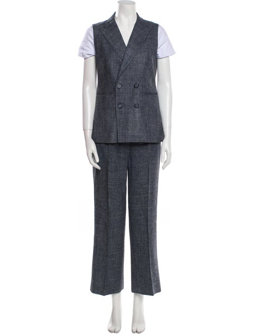 Max Mara Silk Pant Set