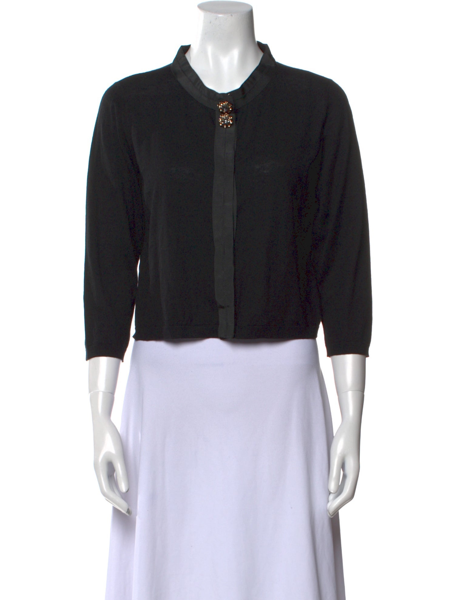 Max Mara Silk Crew Neck Sweater