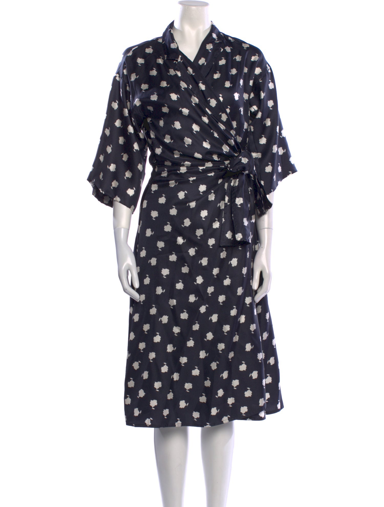 Max Mara Silk Midi Length Dress