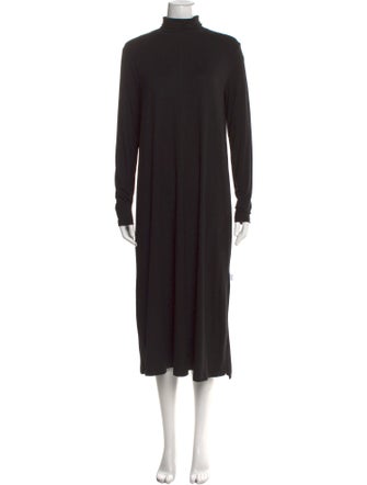 Max Mara Turtleneck Long Dress
