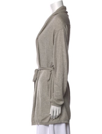 Max Mara Silk V-Neck Sweater