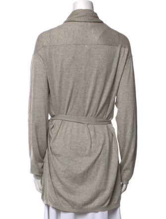 Max Mara Silk V-Neck Sweater