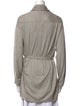 Max Mara Silk V-Neck Sweater