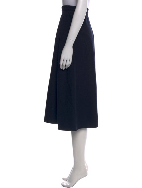 Max Mara Virgin Wool Midi Length Skirt