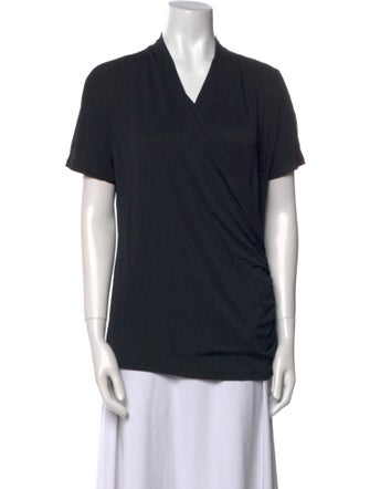Max Mara V-Neck Short Sleeve T-Shirt