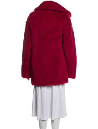 Max Mara Alpaca Faux Fur Coat