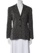 Max Mara Wool Printed Blazer