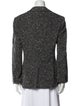 Max Mara Wool Printed Blazer