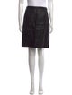 Max Mara Linen Knee-Length Skirt