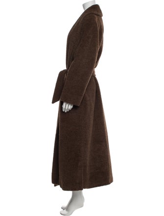 Max Mara Alpaca Faux Fur Coat