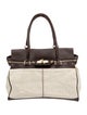 Max Mara Canvas Shoulder Bag