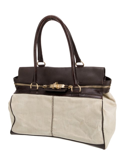 Max Mara Canvas Shoulder Bag
