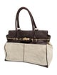 Max Mara Canvas Shoulder Bag