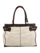 Max Mara Canvas Shoulder Bag