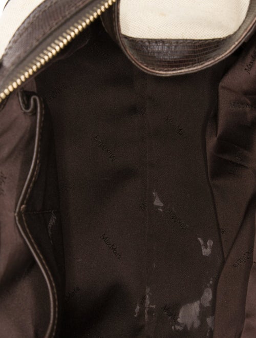 Max Mara Canvas Shoulder Bag