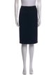 Max Mara Virgin Wool Knee-Length Skirt
