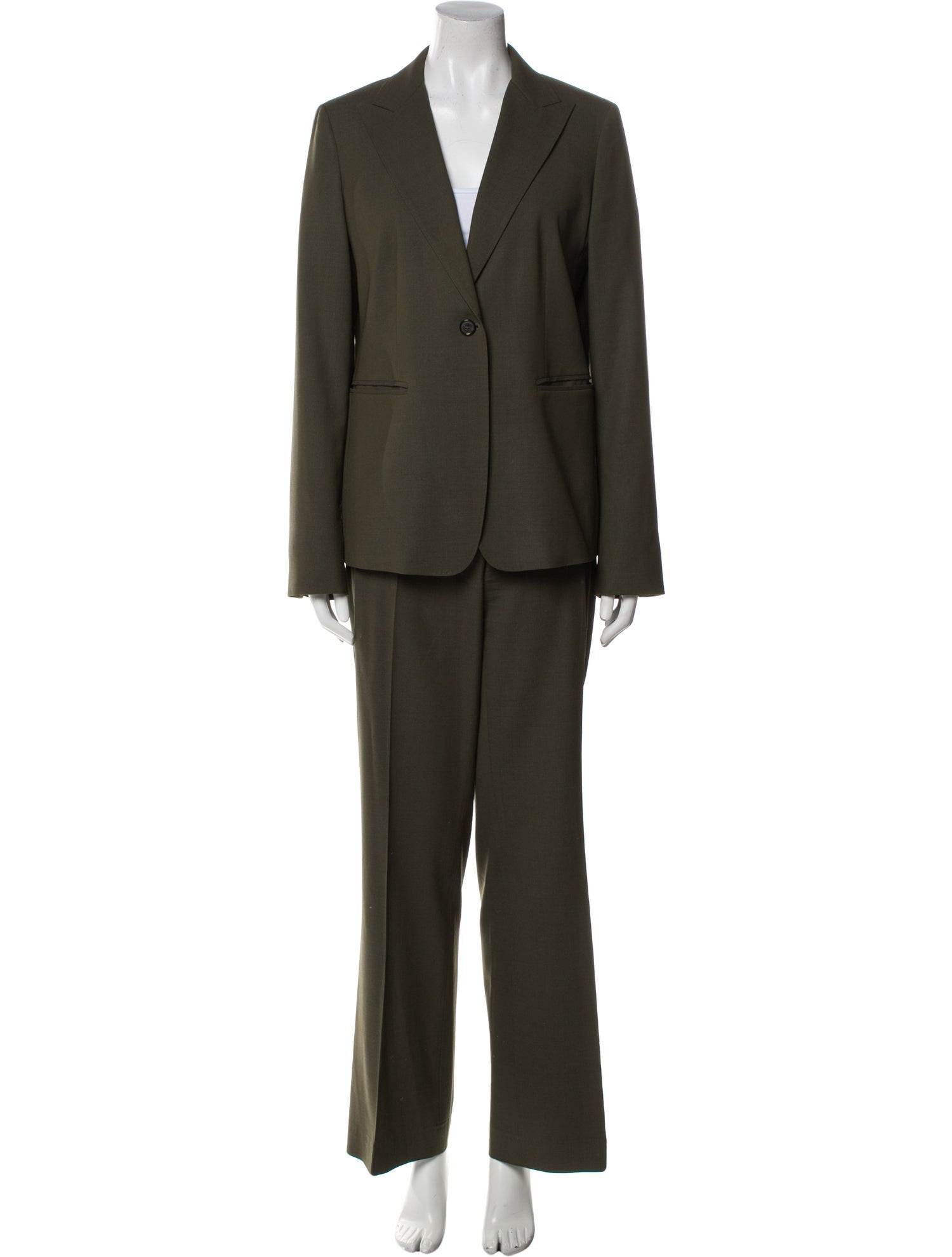 Max Mara Virgin Wool Pantsuit