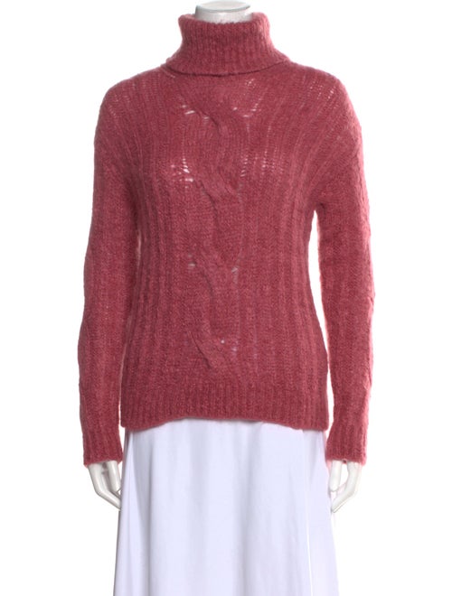 Max Mara Mohair Turtleneck Sweater