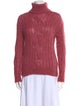 Max Mara Mohair Turtleneck Sweater
