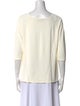 Max Mara Bateau Neckline Three-Quarter Sleeve Top