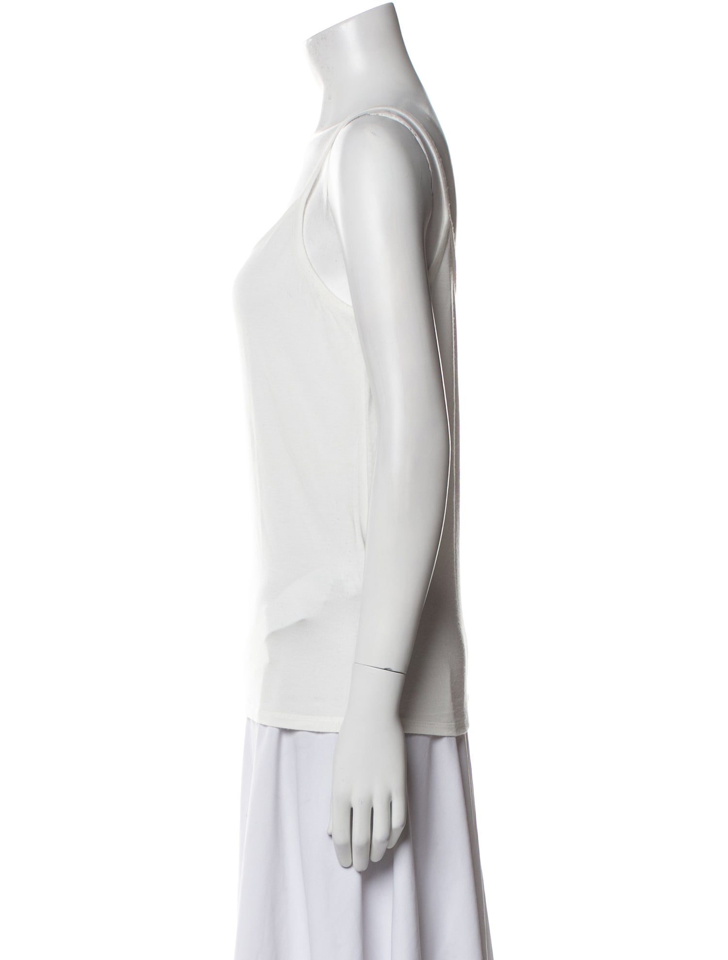 Max Mara Scoop Neck Sleeveless Top