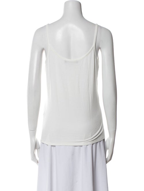 Max Mara Scoop Neck Sleeveless Top