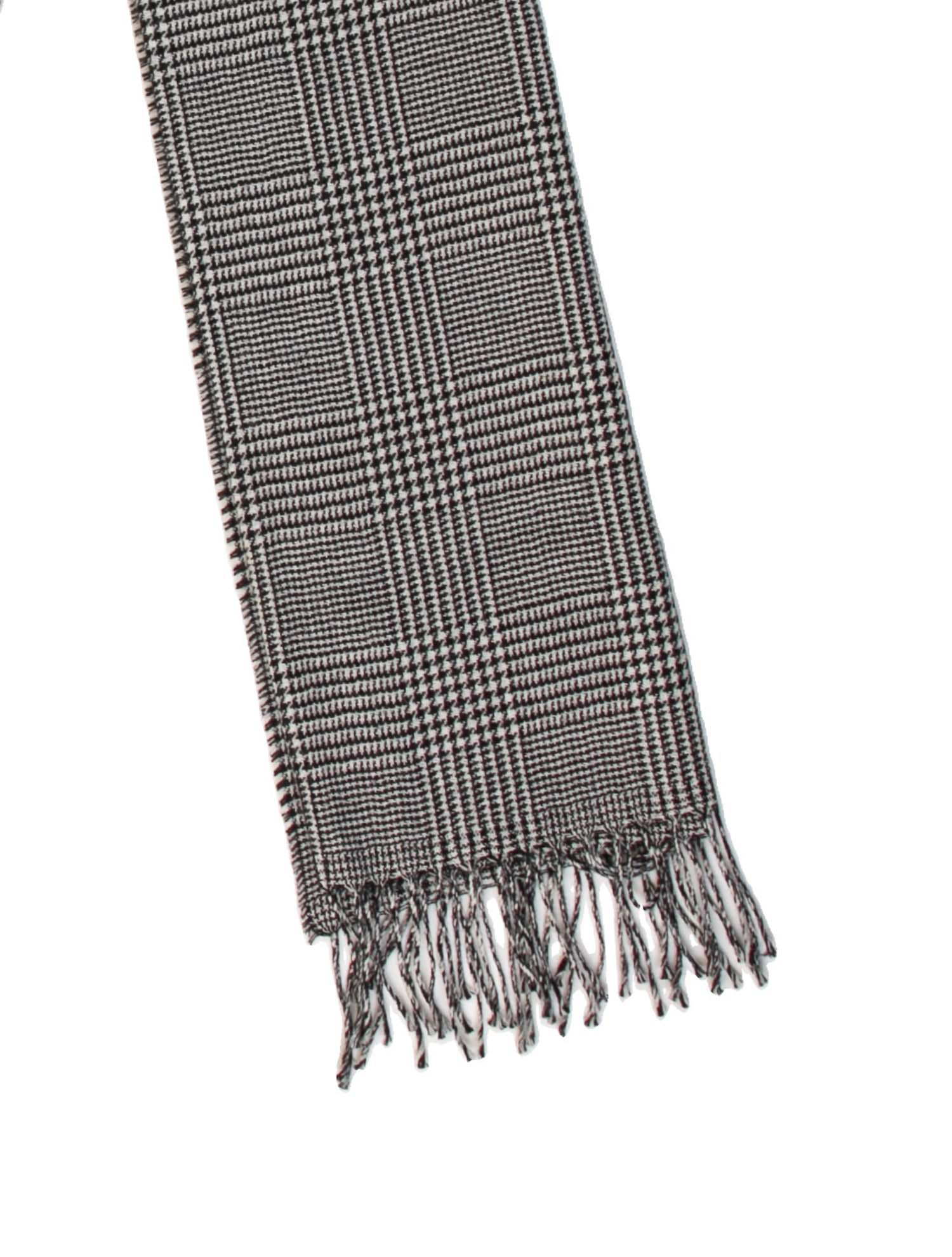 Max Mara Houndstooth Print Scarf