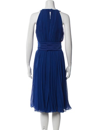 Max Mara Halterneck Midi Length Dress