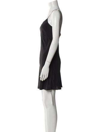 Max Mara Scoop Neck Mini Dress