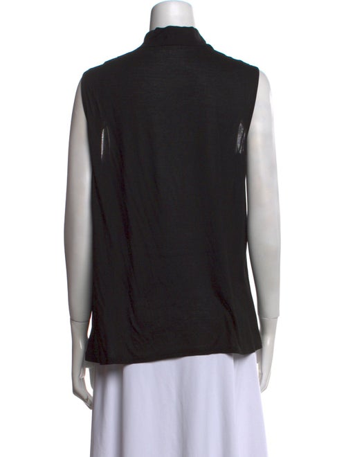 Max Mara Silk Cowl Neck Top