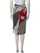 Max Mara Printed Knee-Length Skirt
