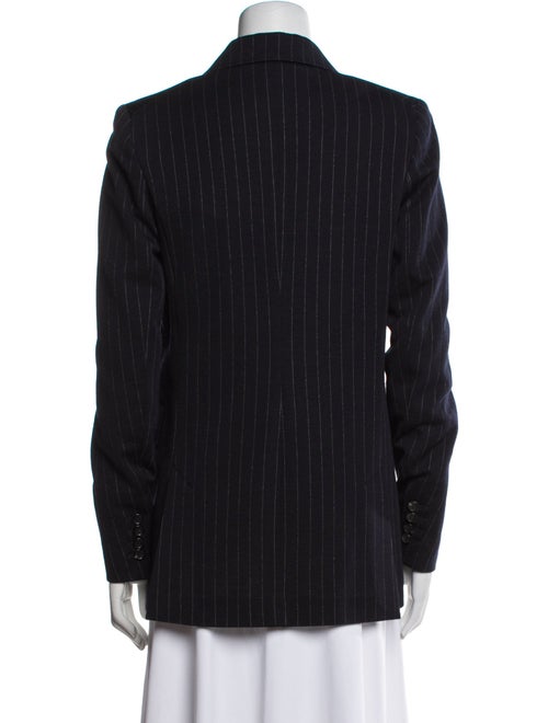 Max Mara Virgin Wool Striped Blazer