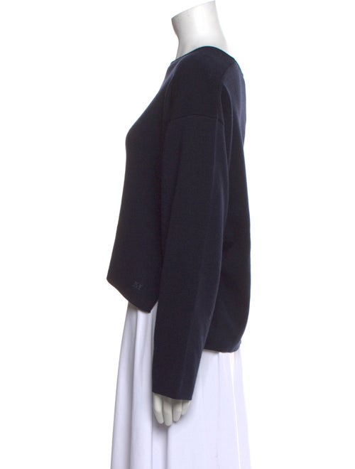 Max Mara Virgin Wool Bateau Neckline Sweater