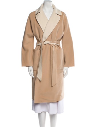 Max Mara Virgin Wool Trench Coat